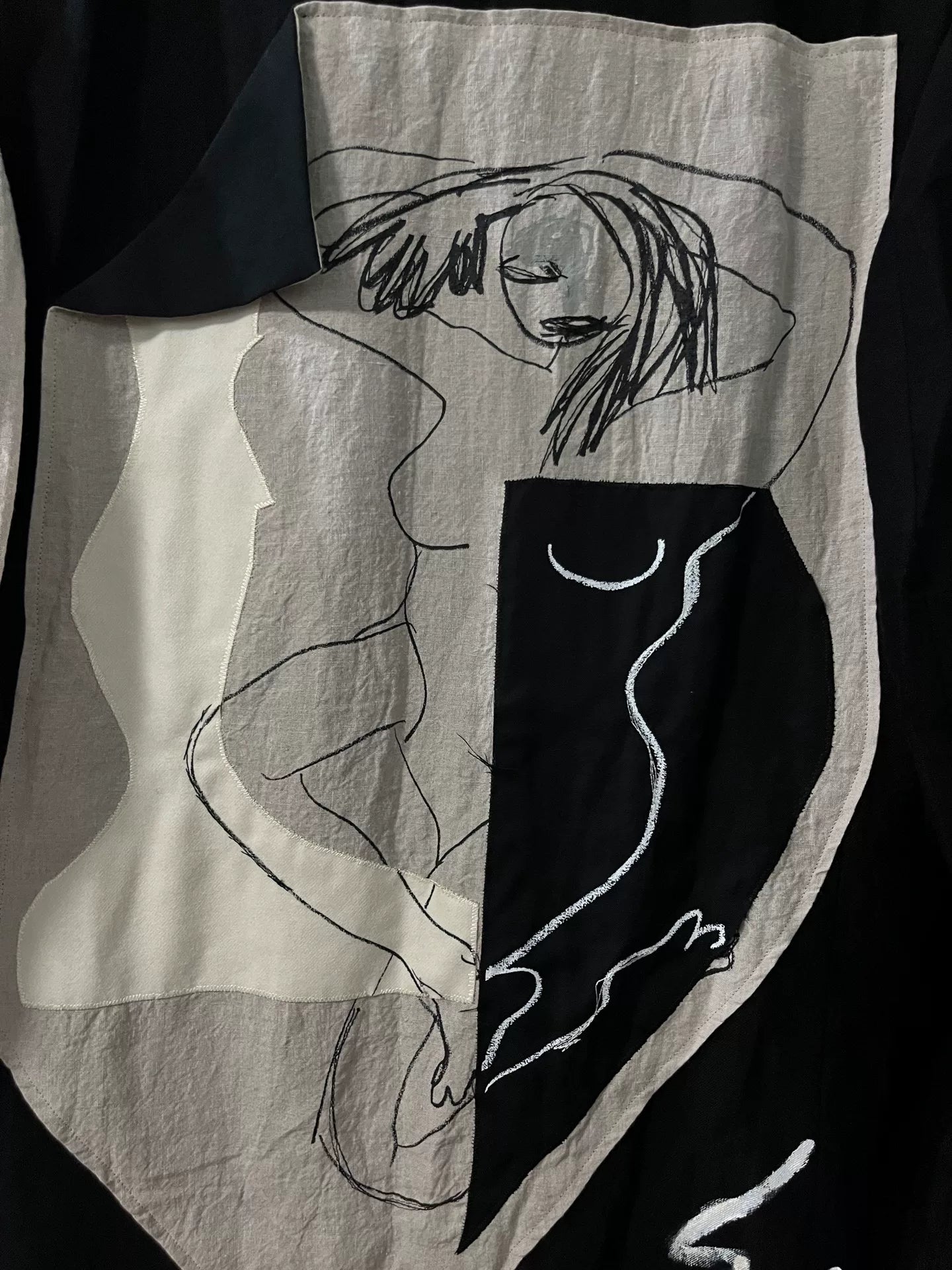 Yohji Yamamoto Graphic Print Jacket