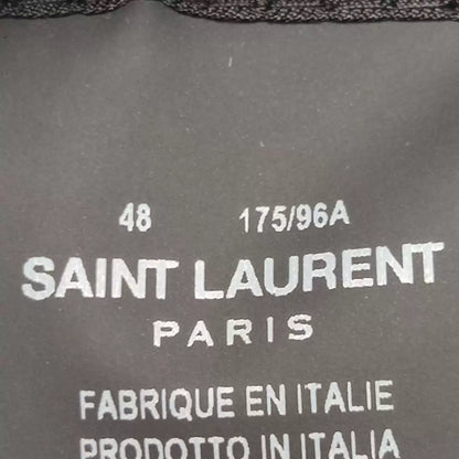 Saint Laurent Black Wool 3-Button Blazer