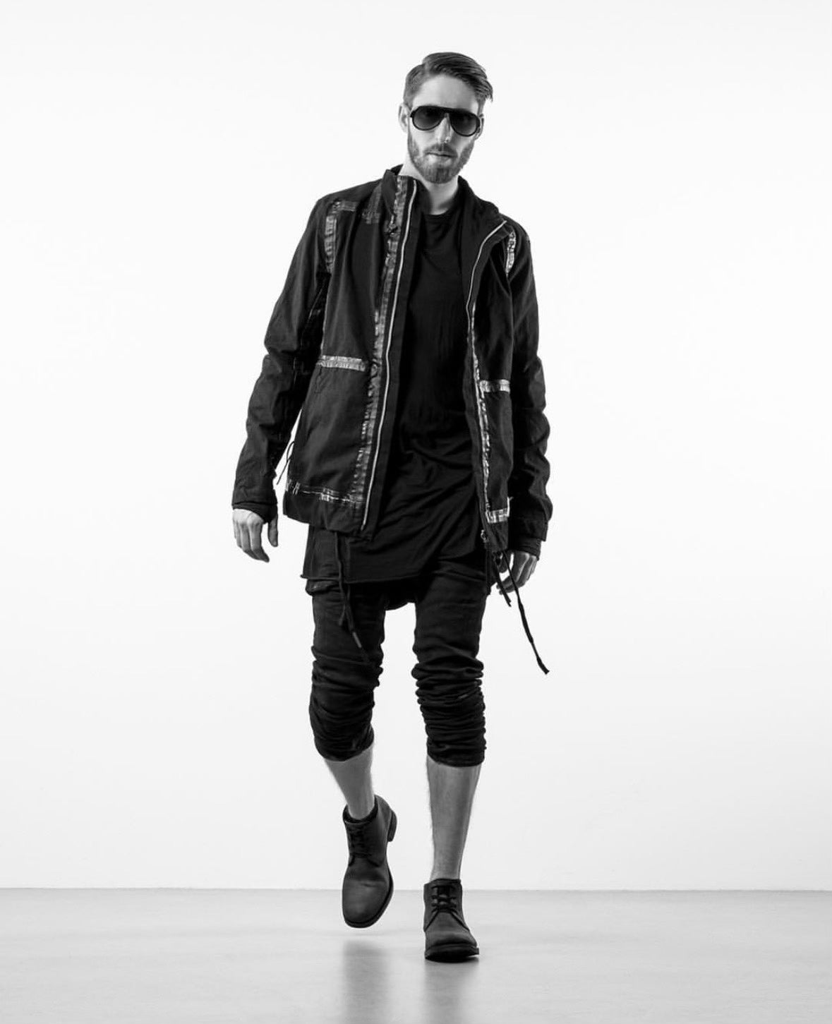 Boris Bidjan Saberi Black Reversible Jacket S