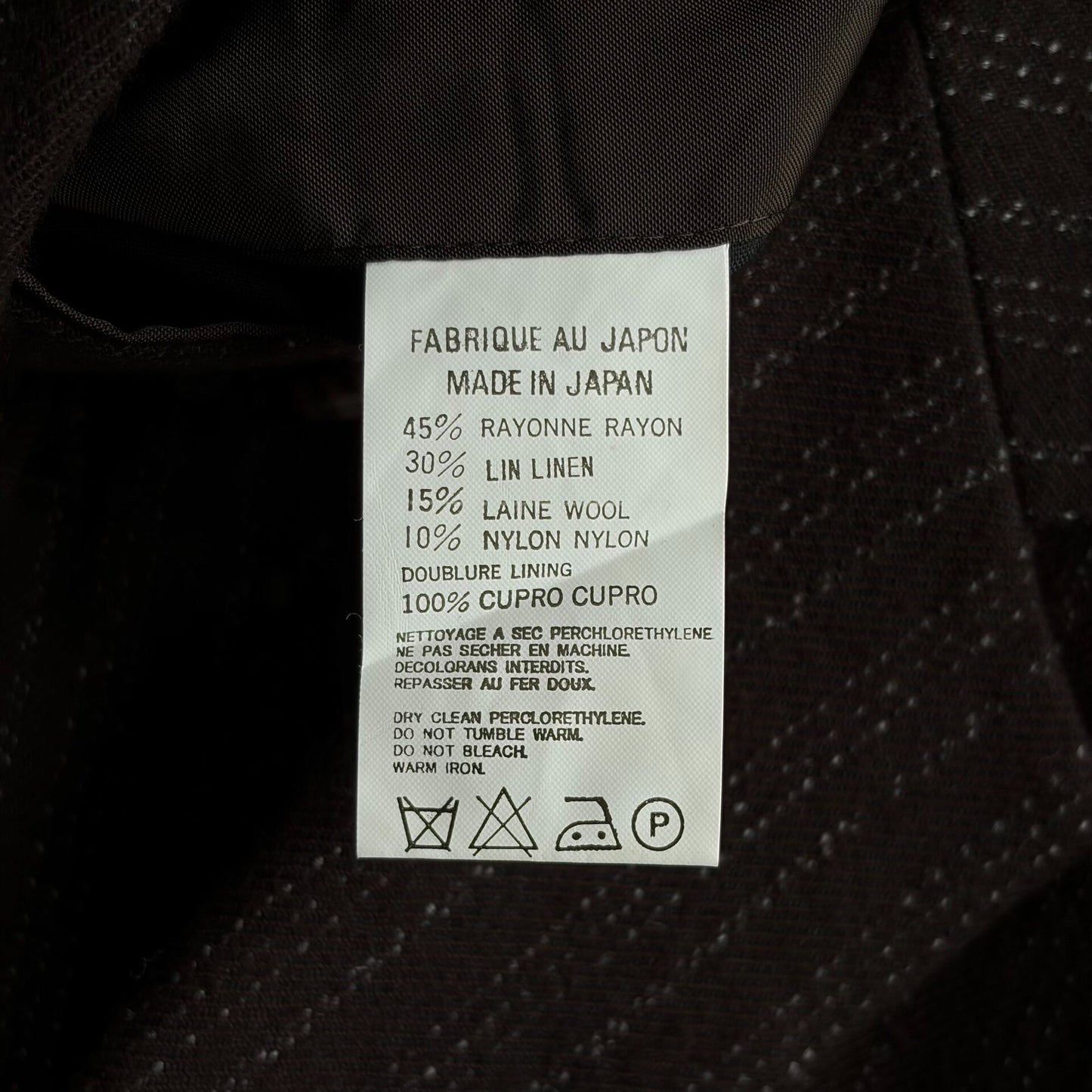 Yohji Yamamoto 2000s Dot Blazer