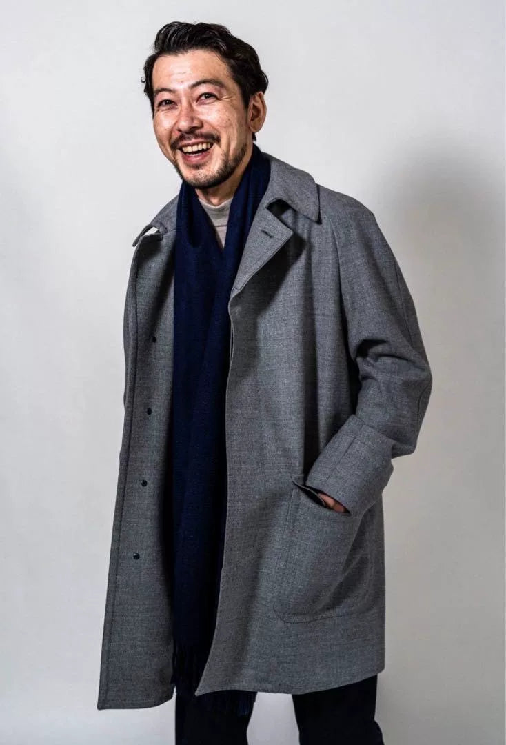 elegant short gray driving jacket for autumn