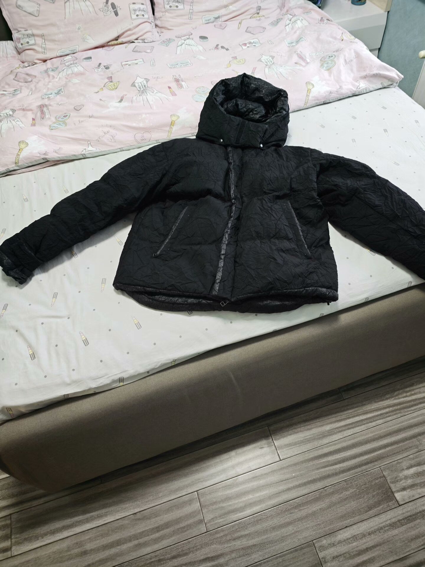 FACETASM 18AW Pleated Wool Down Jacket