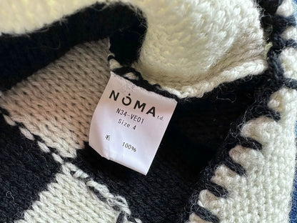 patchwork hand-knit vest by noma t.d.