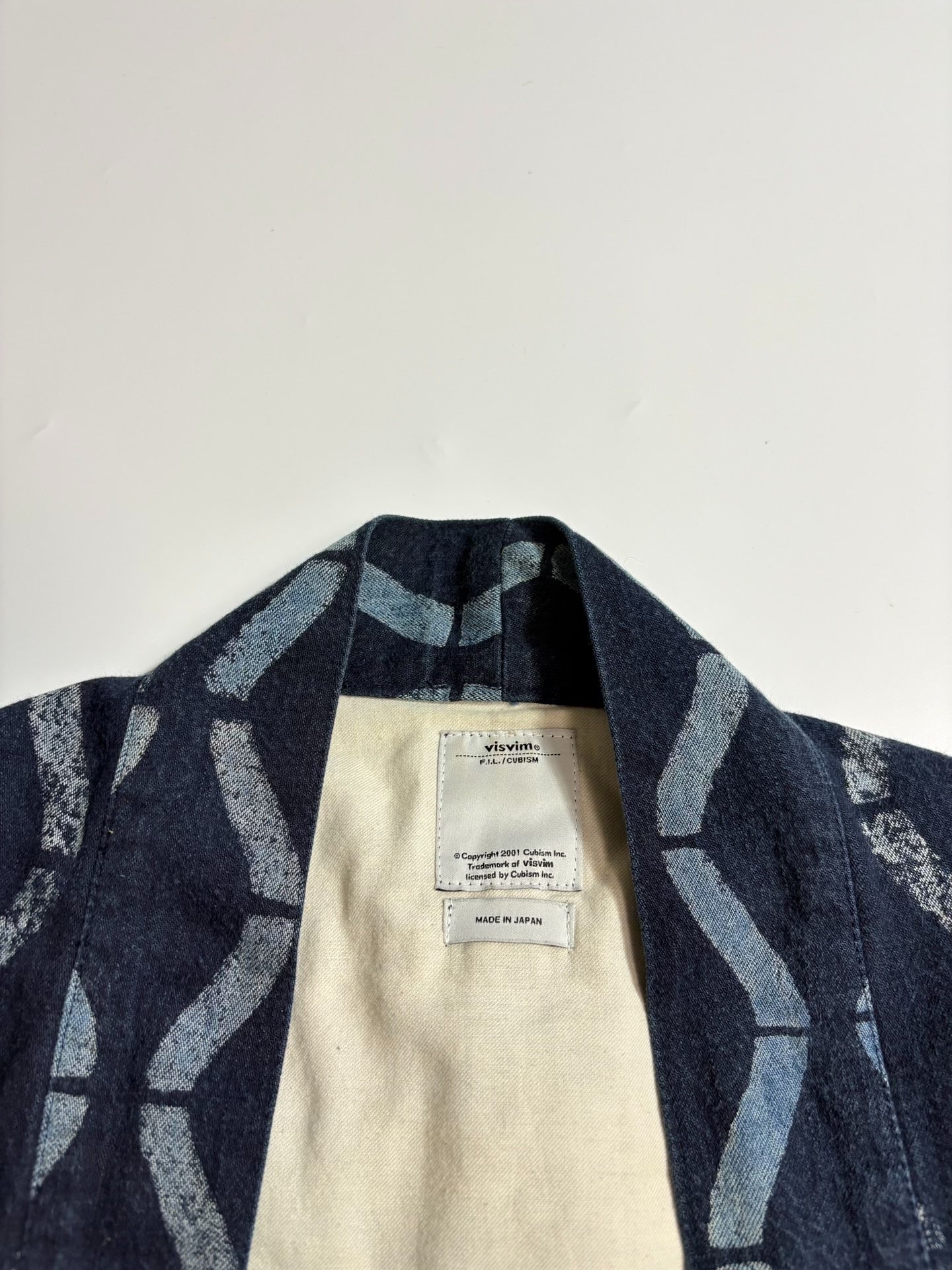 VISVIM LHAMO BAMBOO Indigo Haori