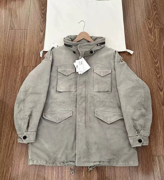 visvim bickle g.cords utility jacket grey