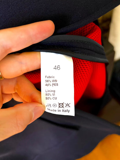 raf simons black hooded toggle coat