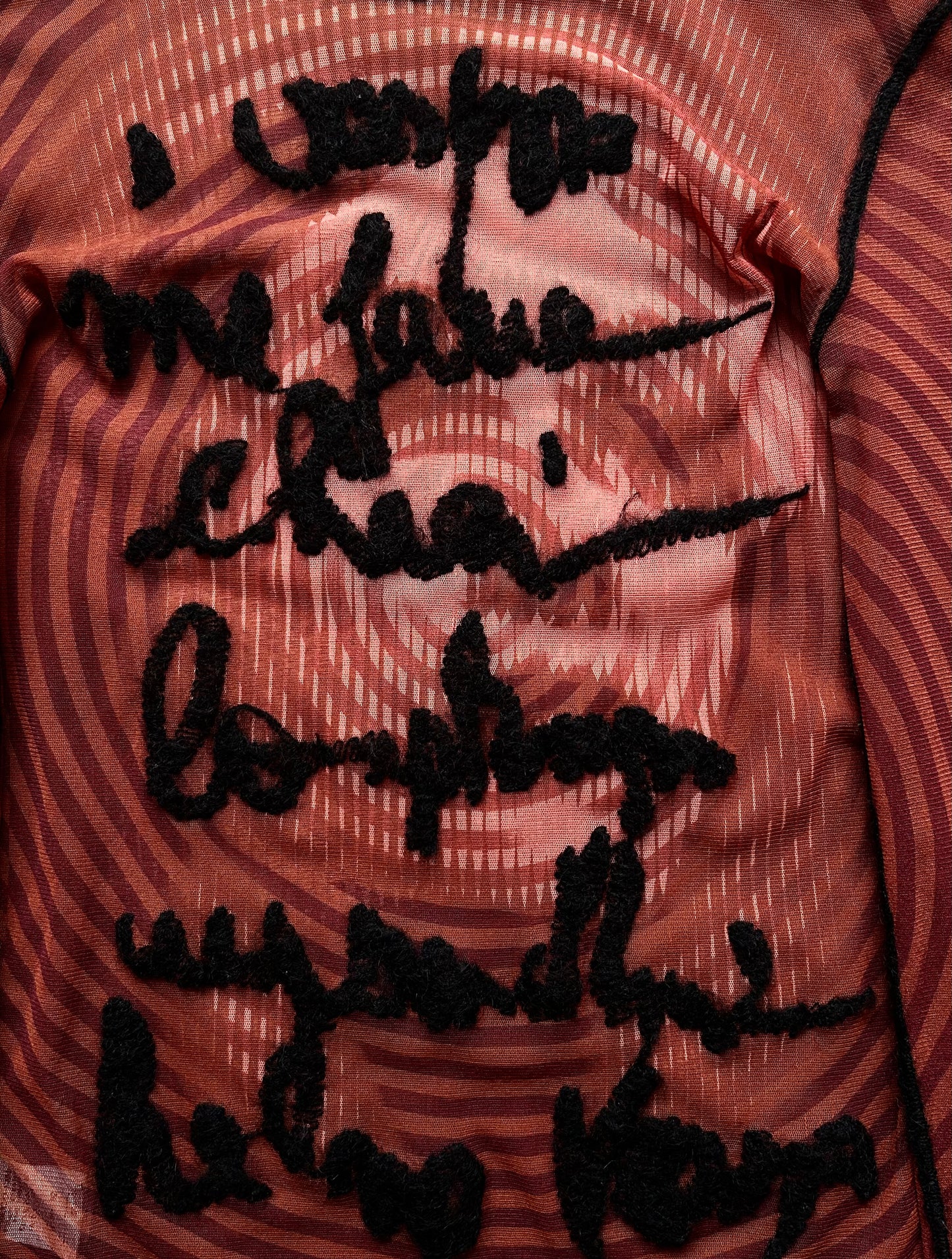 Jean Paul Gaultier Sheer Long Sleeve Top