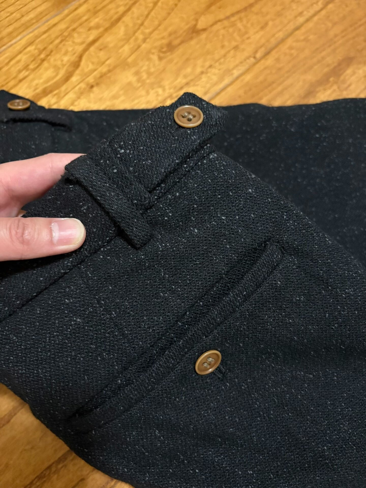 VISVIM CORNELL SLACKS WOOL