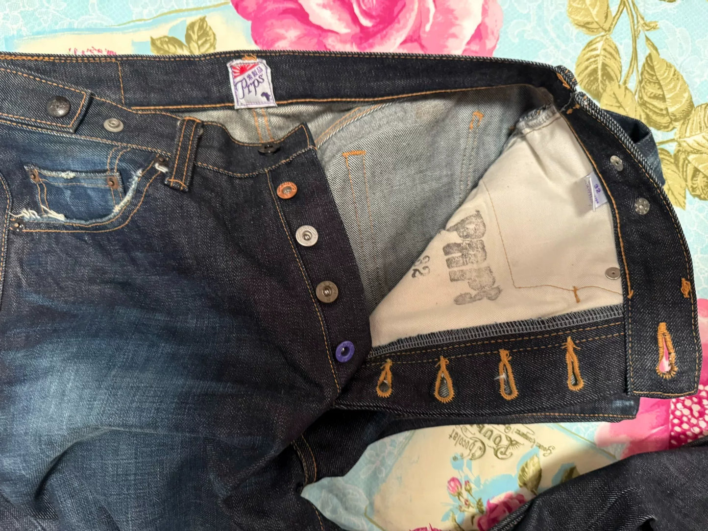 PRPS Men's Acid Washed Jeans