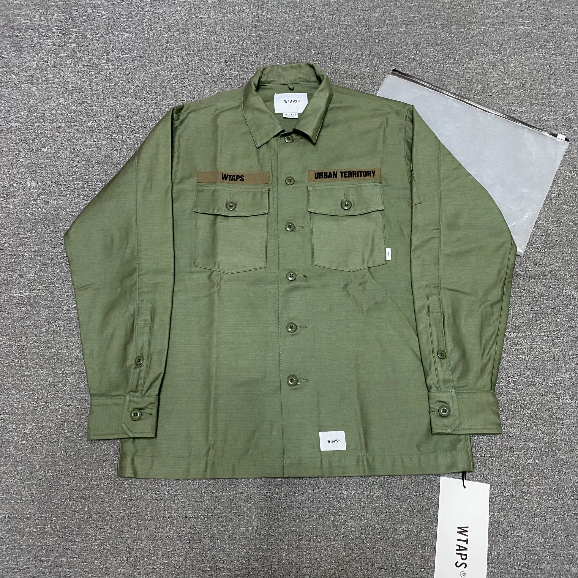 WTAPS 20AW BUDS Two-Pocket Shirt