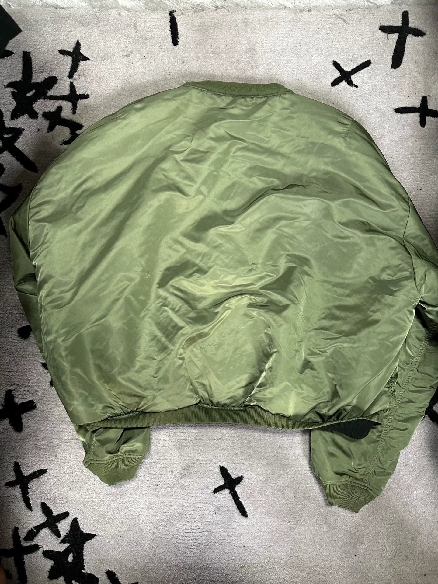 reversible bomber jacket by vetements ss17