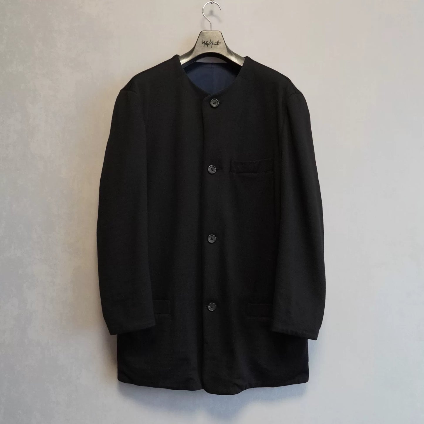 Yohji Yamamoto Double-Sided Knit Jacket