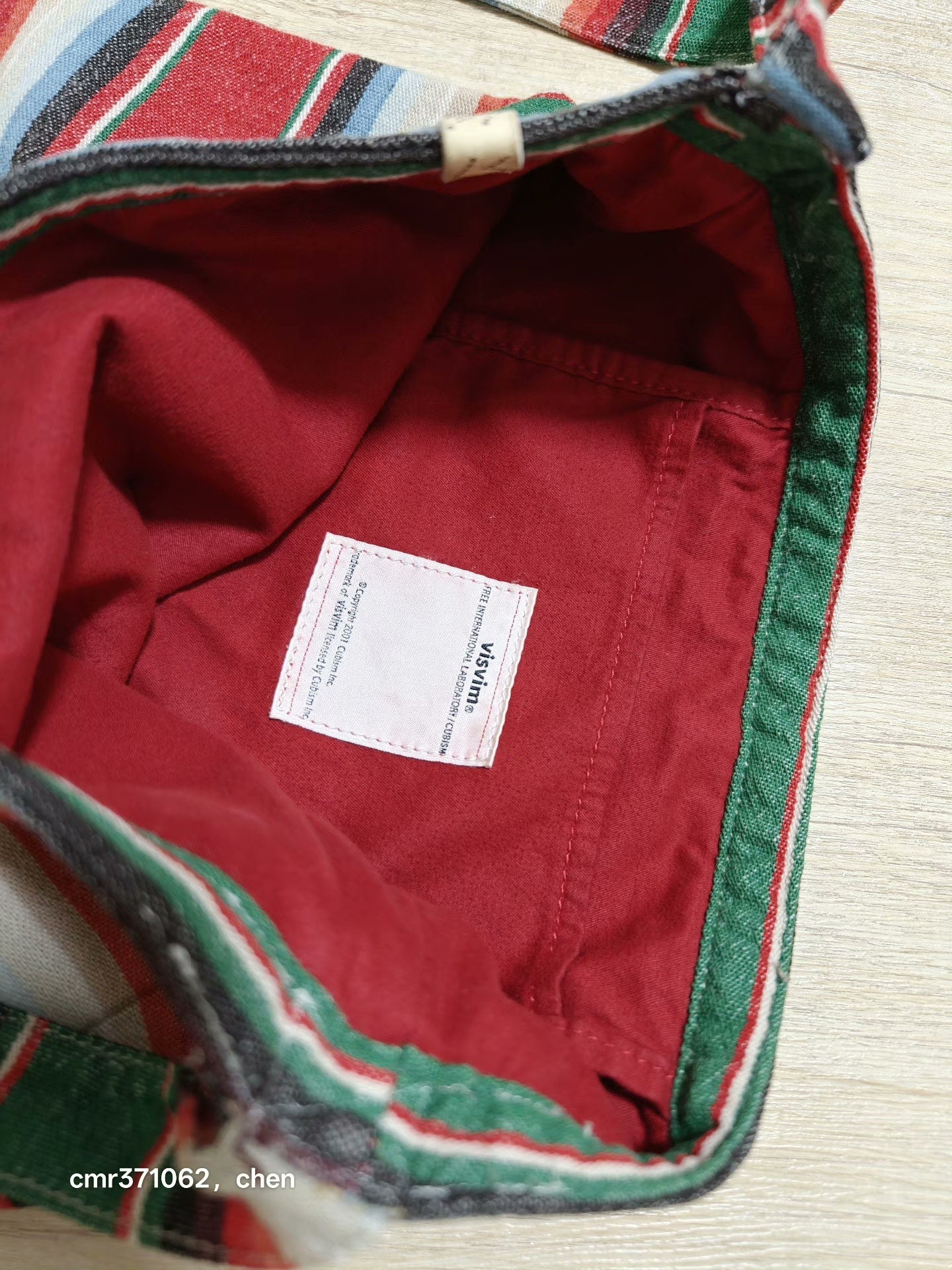 VISVIM 18SS MUSETTE N.D.CHIMAYO Rainbow Bag