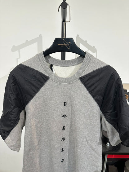 Boris Bidjan Saberi 11by BBS Nylon Panel Embroidered T-shirt
