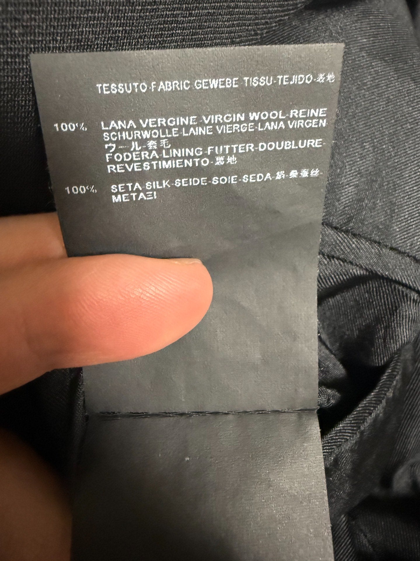 Saint Laurent Black Smoking Suit Jacket