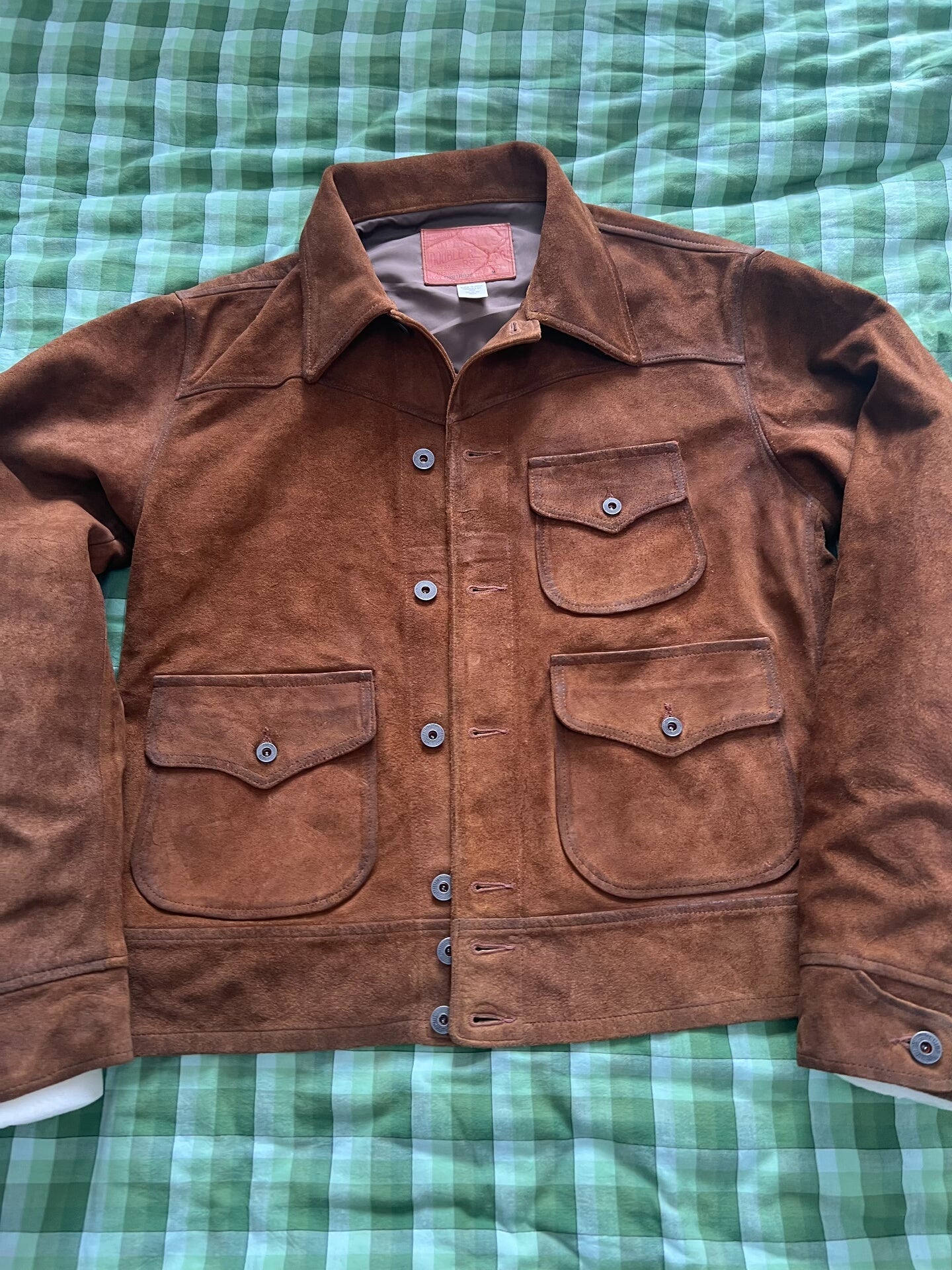 RRL 2026 Suede Three-Pocket Jacket