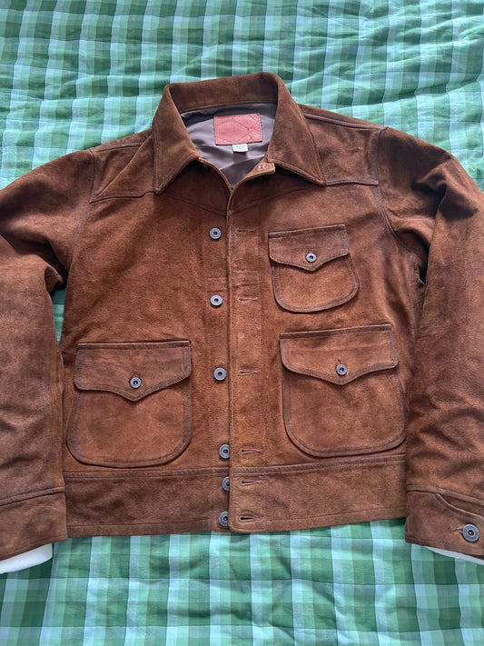 RRL 2026 Suede Three-Pocket Jacket