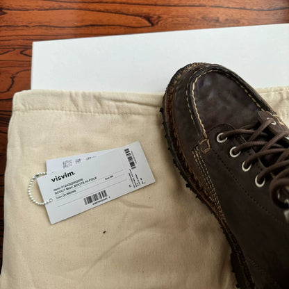 VISVIM SCOUT MOC BOOTS HI-FOLK