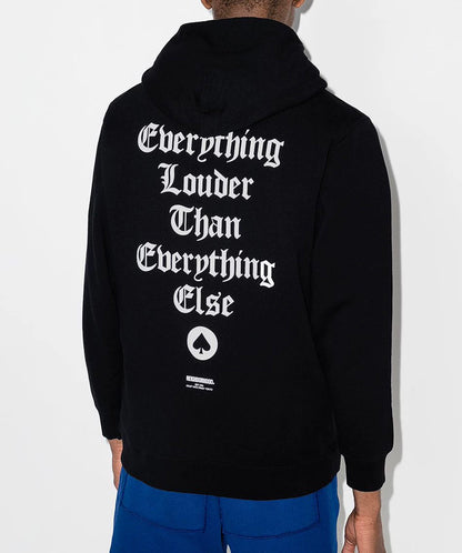 neighborhood x Motorhead black hooded sweatshirt