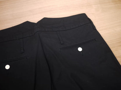 visvim hakama black shorts for men