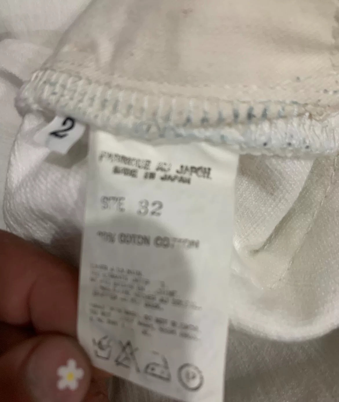 Yohji Yamamoto 05ss White Jeans
