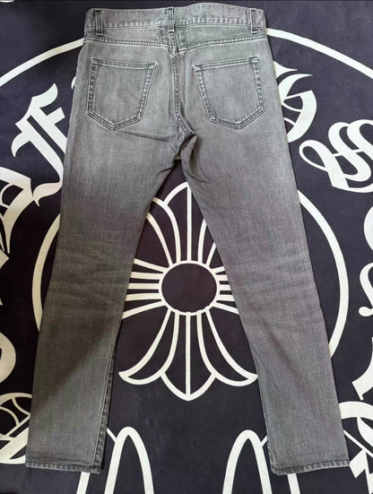 Saint Laurent 13SS Gray Basic Jeans