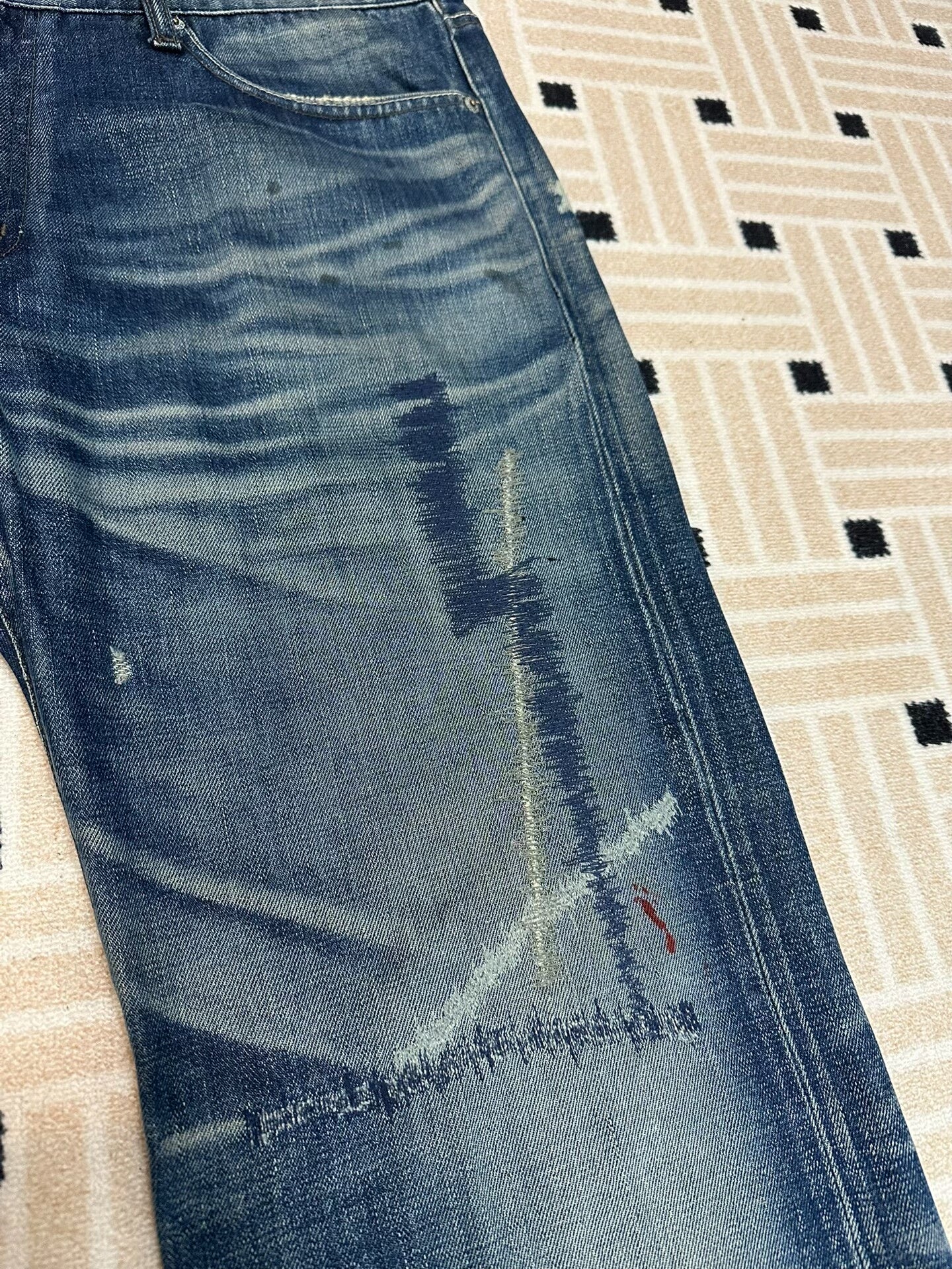 NEIGHBORHOOD 07 FLASH Lightning Denim