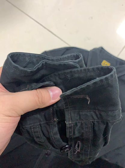 Freewheelers Black CPO Shirt Size 16