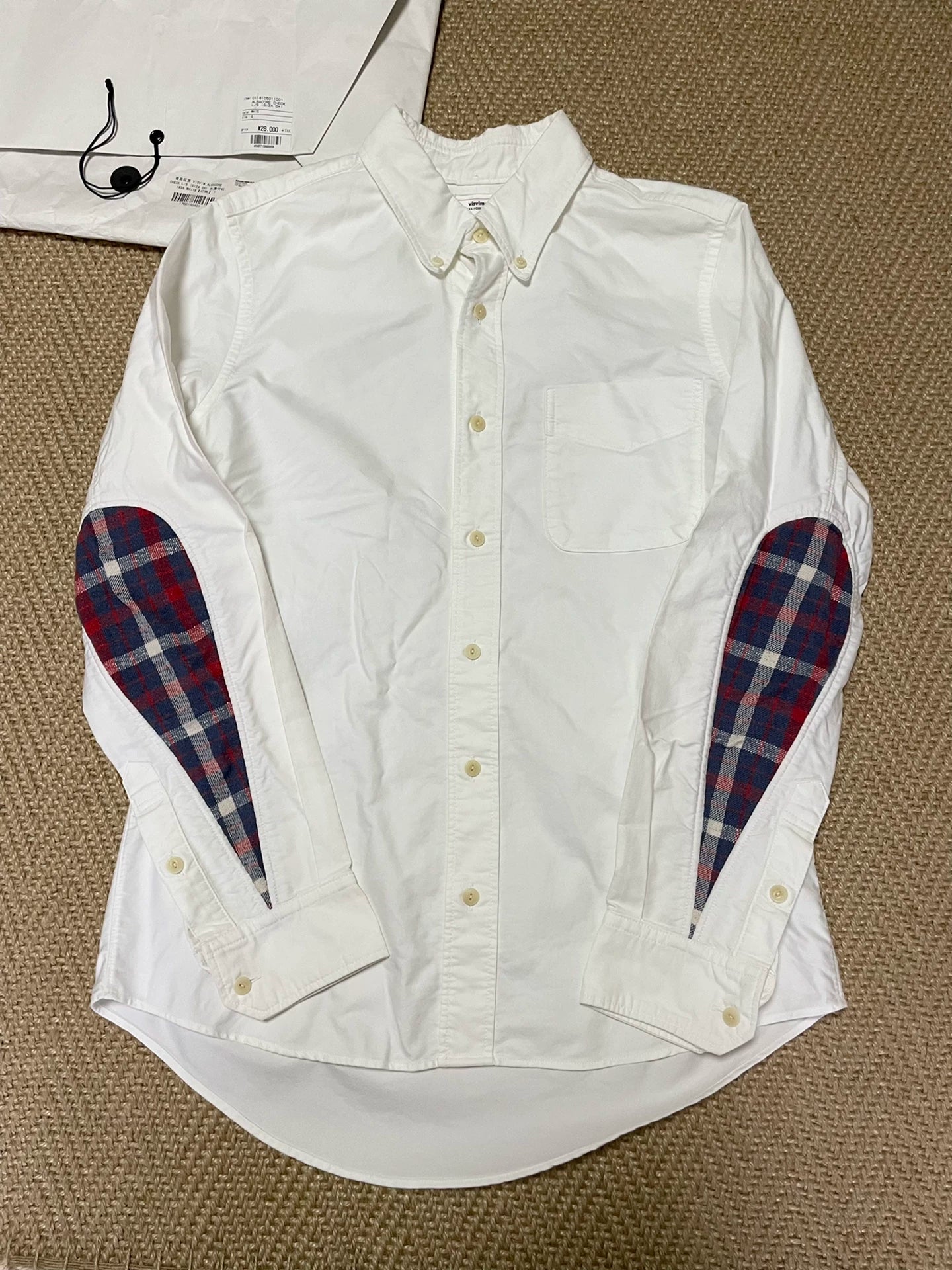 VISVIM 18SS GIZA Check Drop LS Shirt