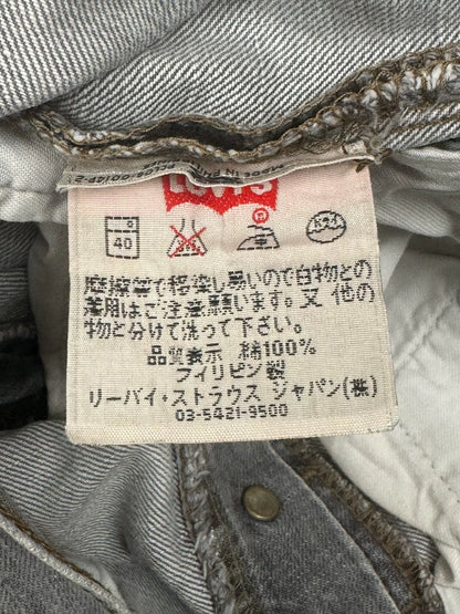 levi's 501 vintage gray jeans size 31