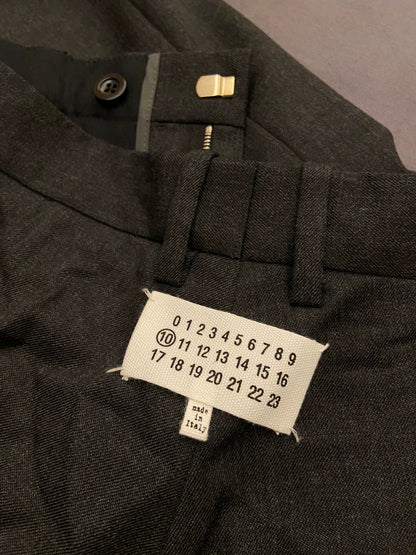 maison margiela black suit set