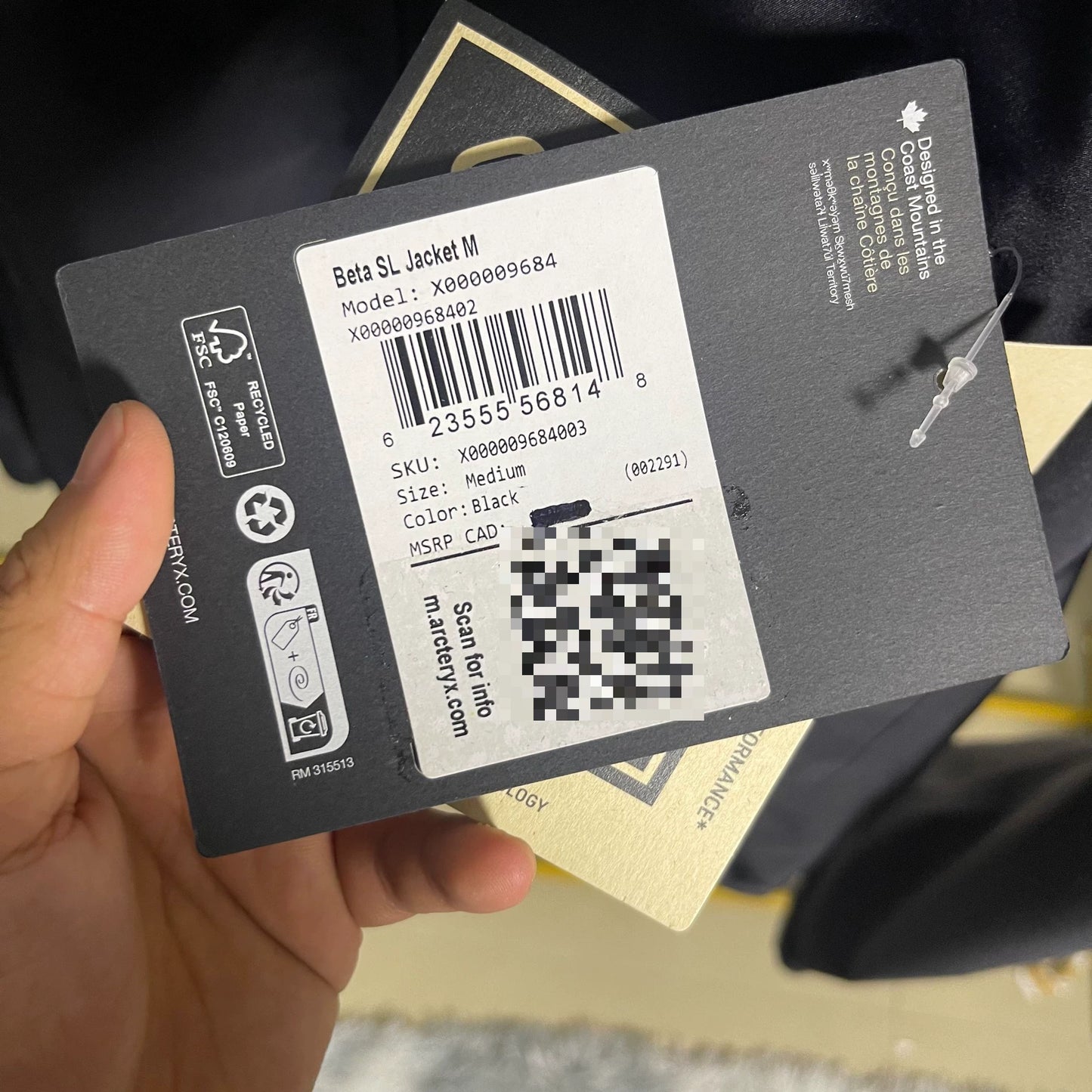 Arcteryx Beta SL GORE-TEX Jacket