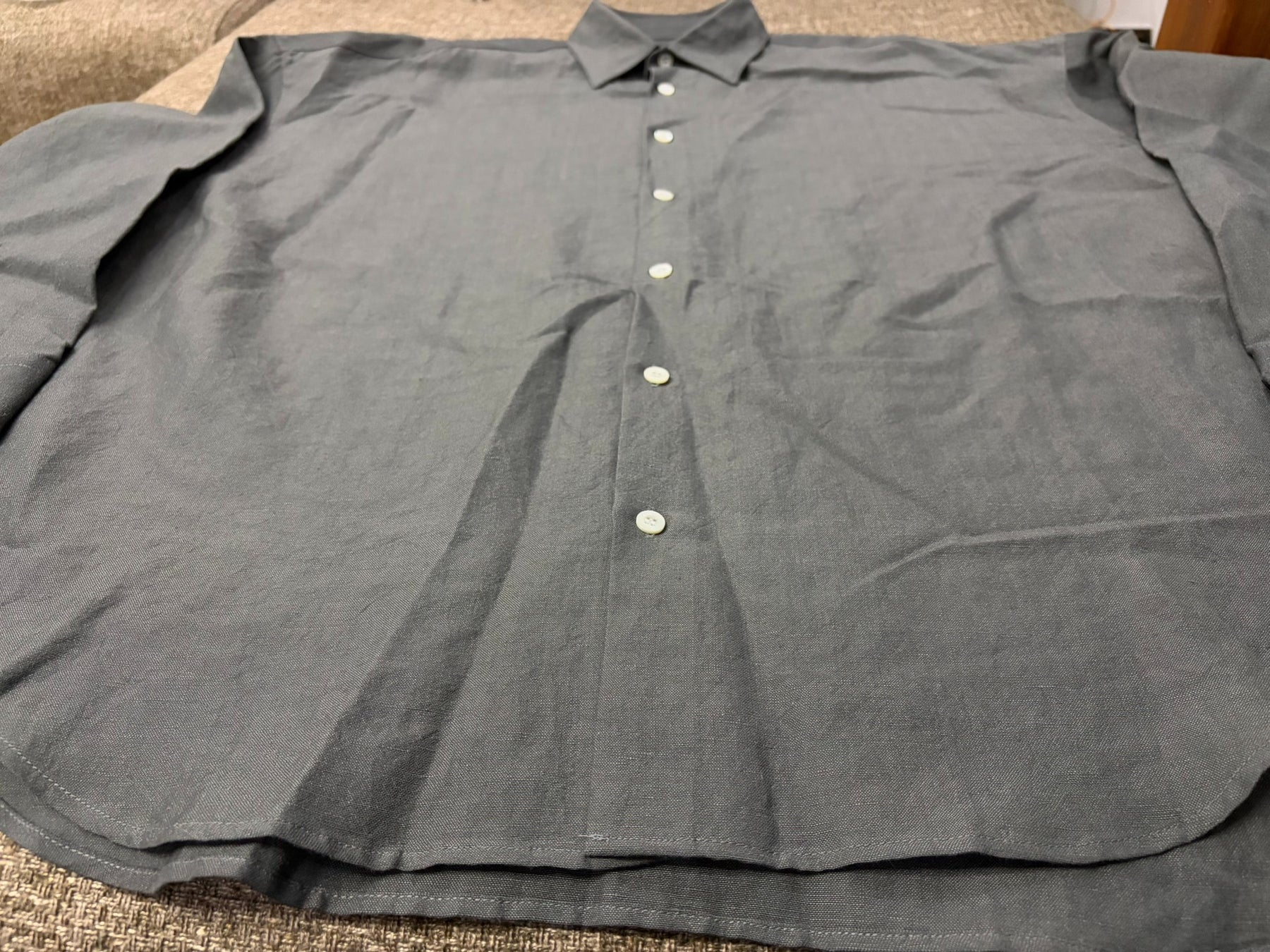 N.HOOLYWOOD Oversized Wool Casual Shirt