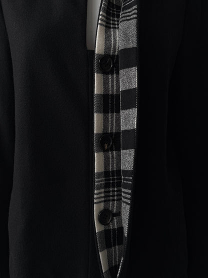 Yohji Yamamoto Noir 15AW Plaid Wool Jacket