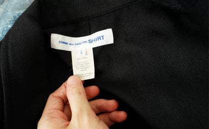 Comme des Garcons CDG Distressed Double-Layer Jacket