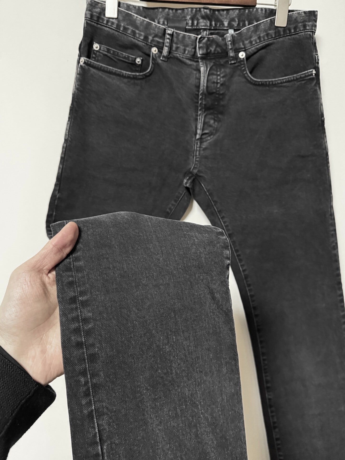 Dior Homme Black Denim Jeans Size 30