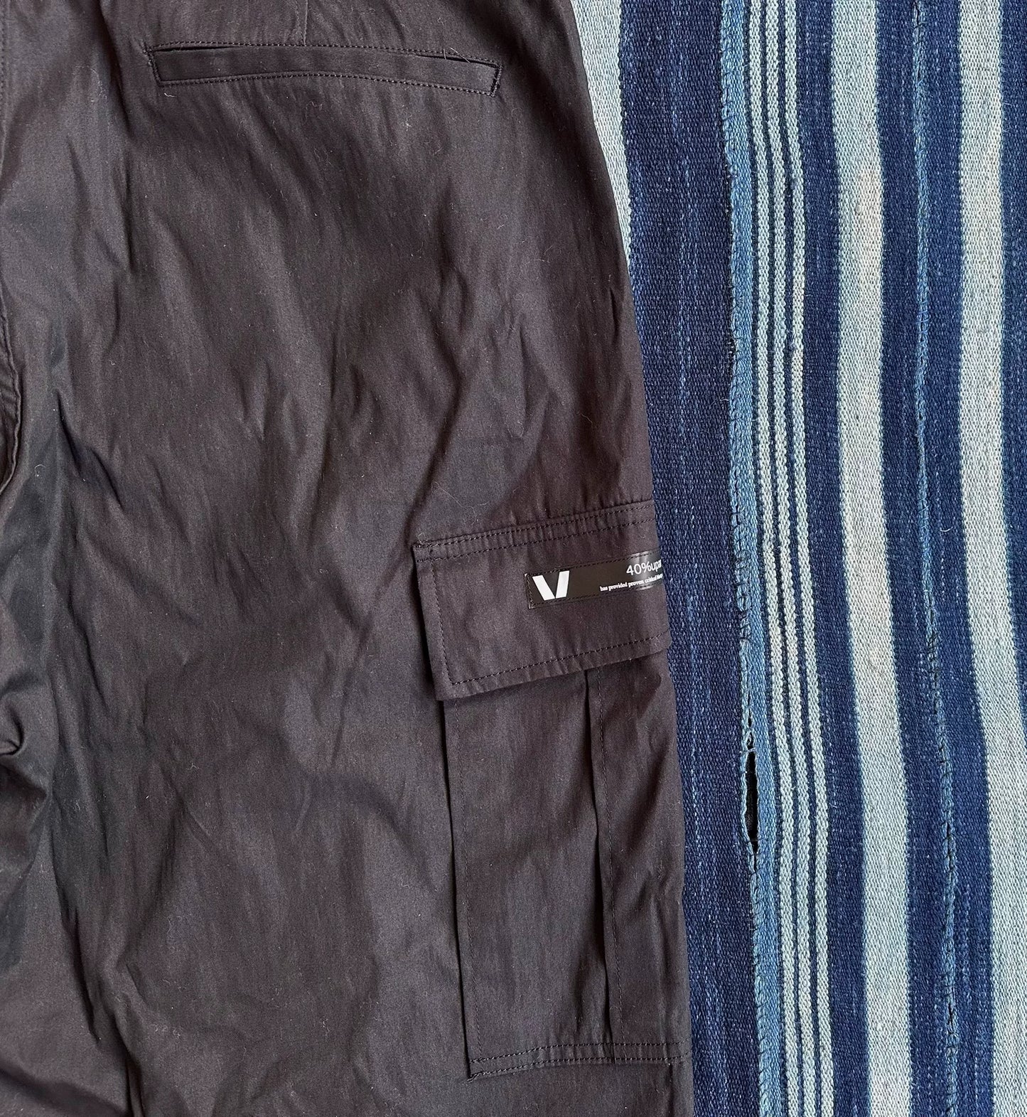 wtaps nyco oxford casual trousers