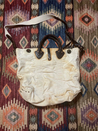 RRL Vintage Anchor Canvas Tote Bag
