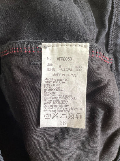 denim by vanquish & fragment distressed jeans