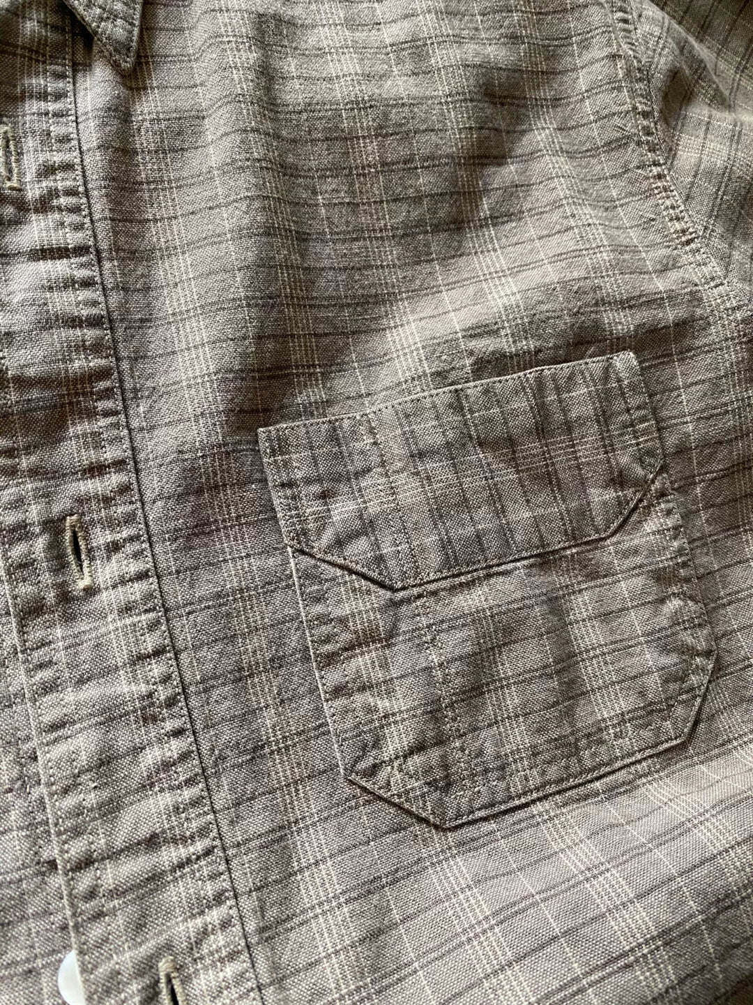 RRL Long Sleeve Shirt in Brown Tones