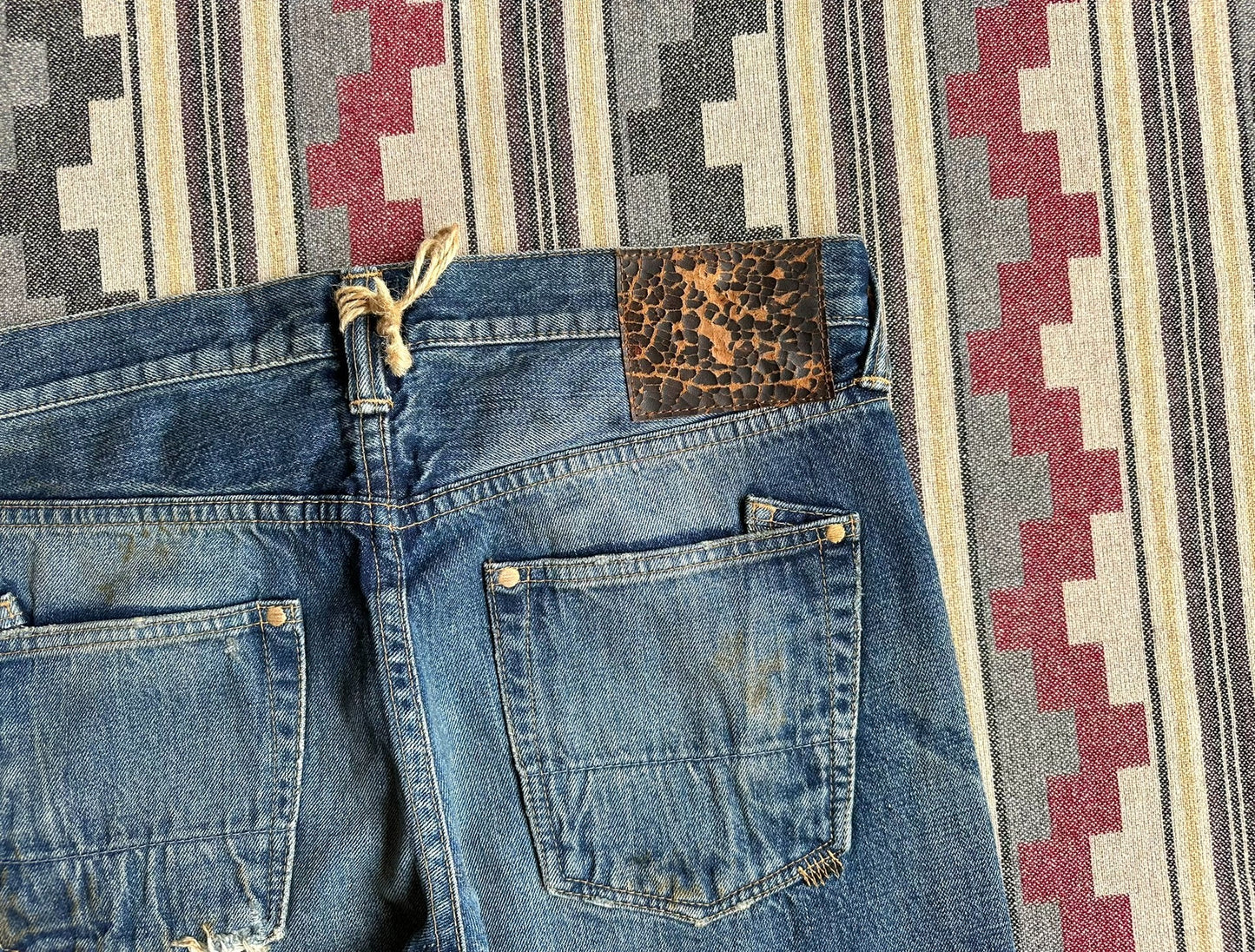 Prps Noir Heavy Washed Distressed Jeans