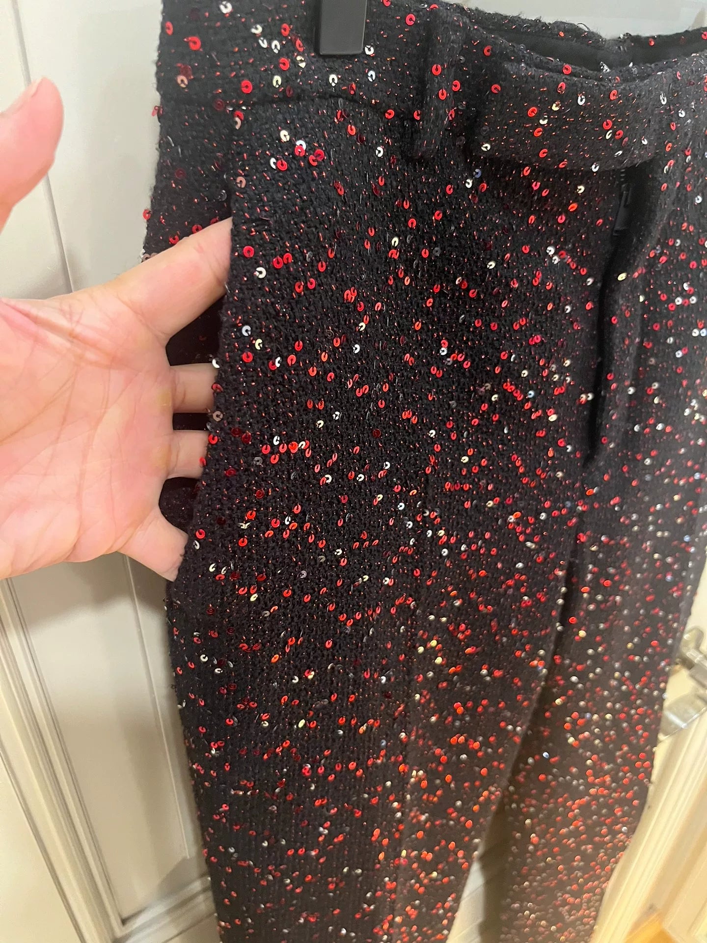 Saint Laurent Sequin Trousers
