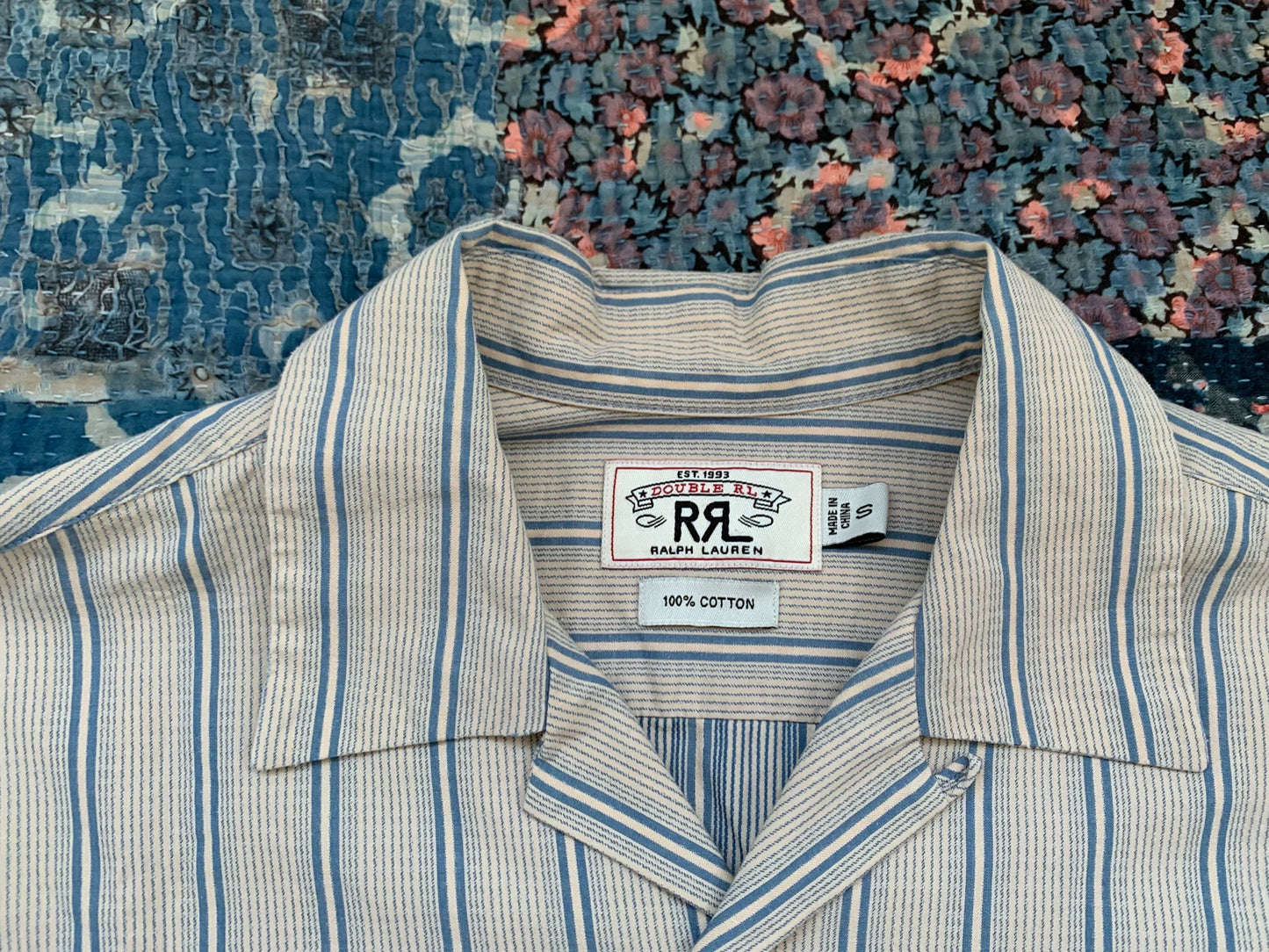RRL Striped Cotton Shirt