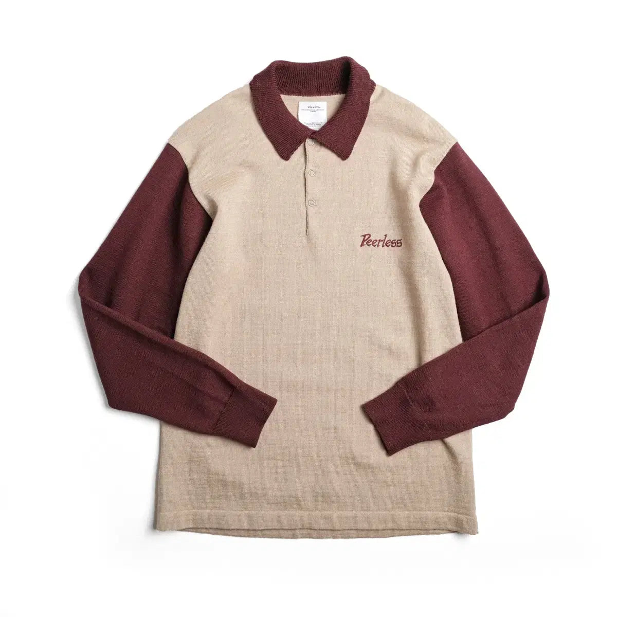 Visvim Godfrey Linen Wool Long-Sleeve Polo