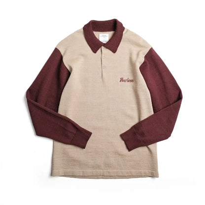 Visvim Godfrey Linen Wool Long-Sleeve Polo