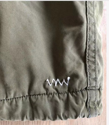 visvim six-five parka in olive green