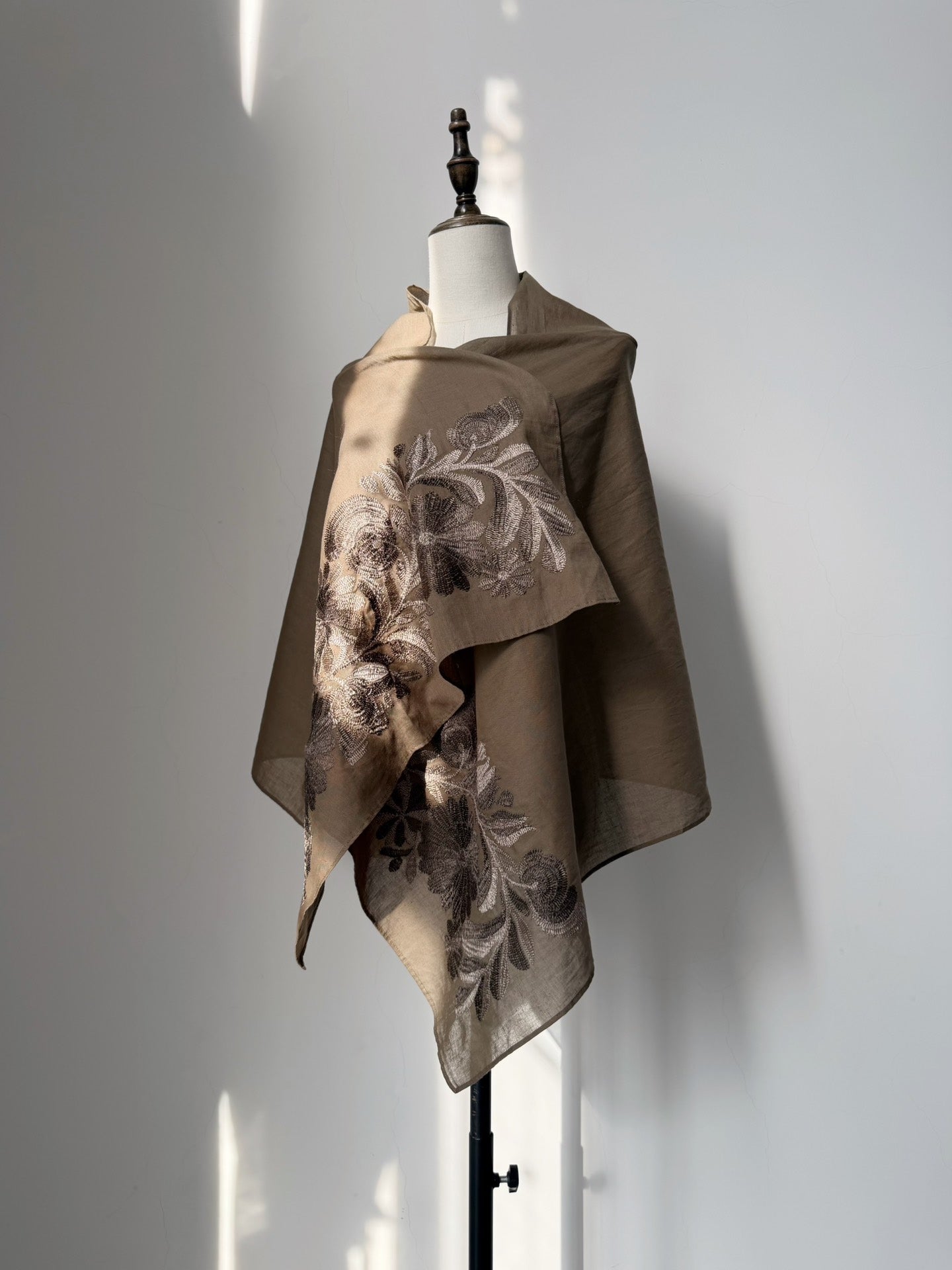 Comme des Garçons Tricot Embroidered Shawl