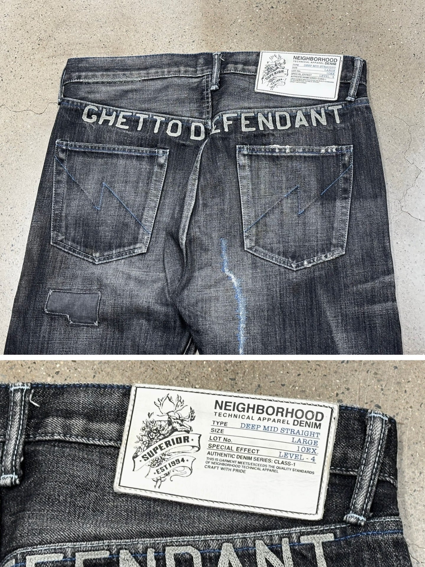 NBHD 10ex Glory Savage Jeans