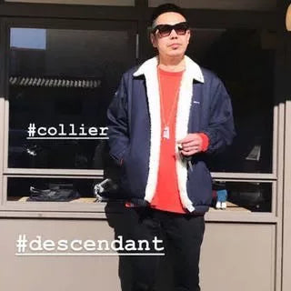 descendant collier black denim jacket medium