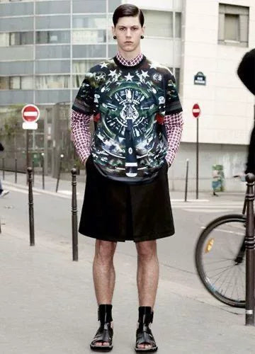 Givenchy Green Airplane Short Sleeve T-shirt